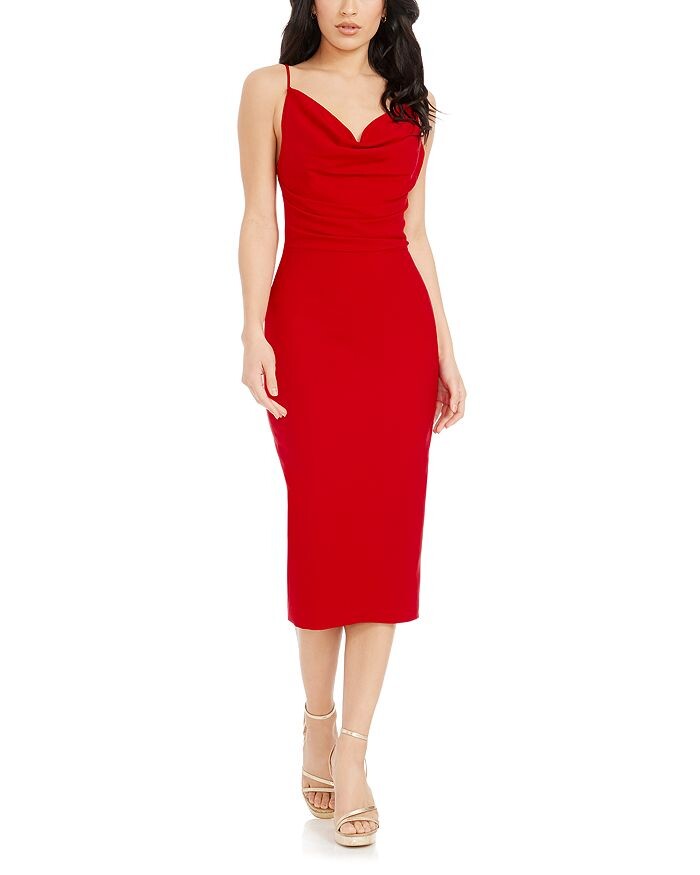 Dress the Population Платье миди Nikki, красный
Dress the Population Платье миди Nikki, красный
