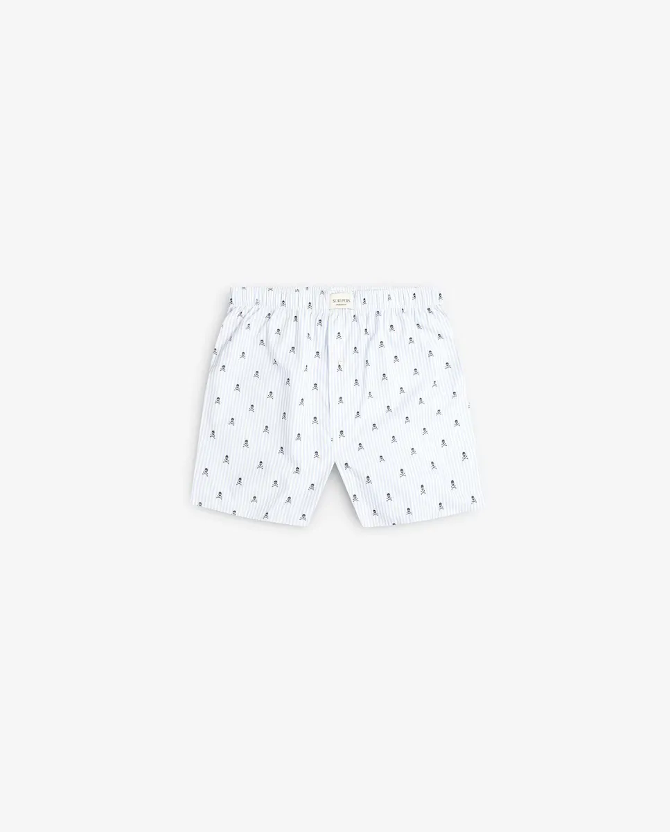 Мужские хлопковые кальсоны с принтом Scalpers, синий
Мужские хлопковые кальсоны с принтом Scalpers, синий