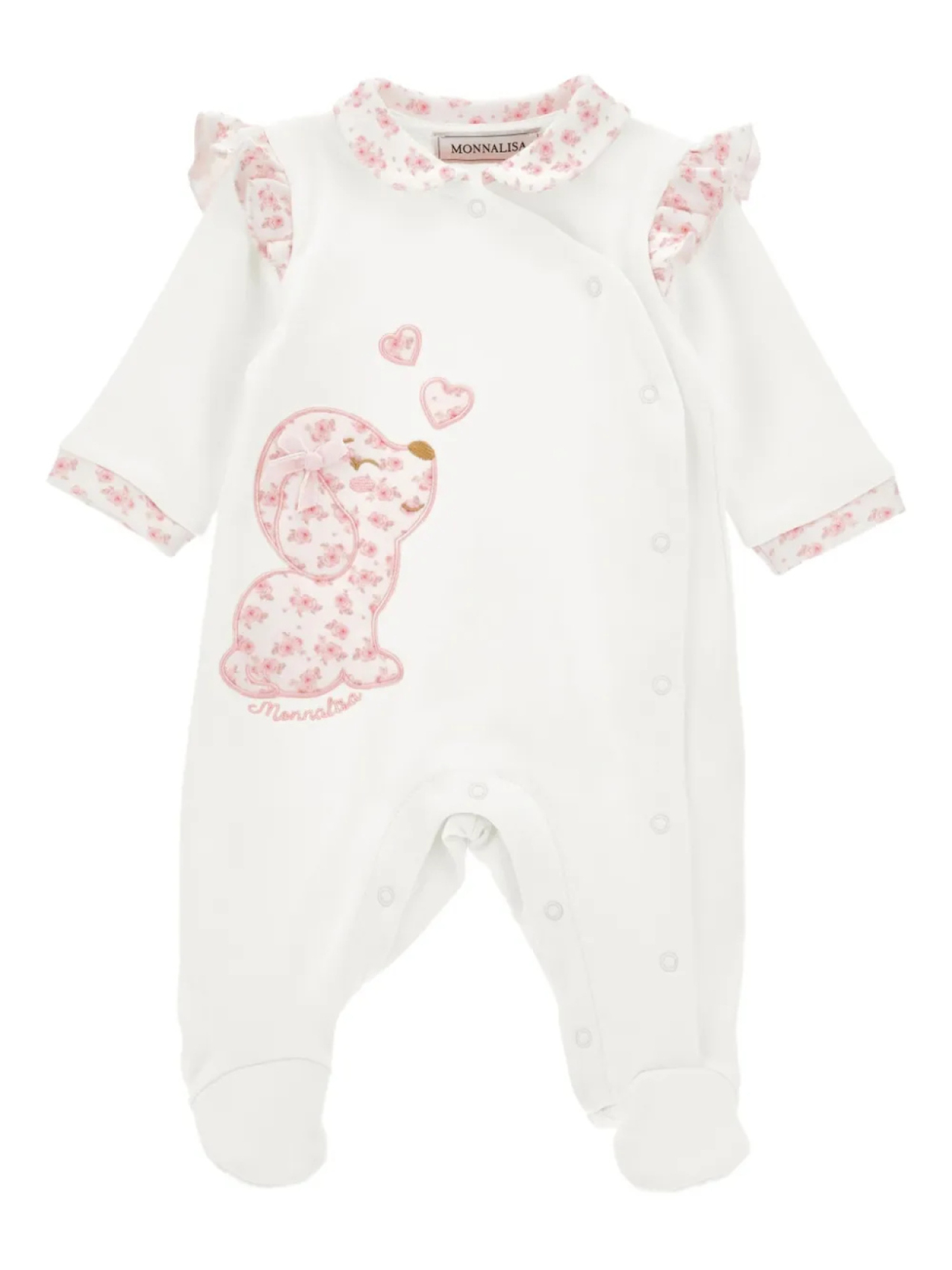 Джемпер Monnalisa с вышитым логотипом, белый
Джемпер Monnalisa с вышитым логотипом, белый