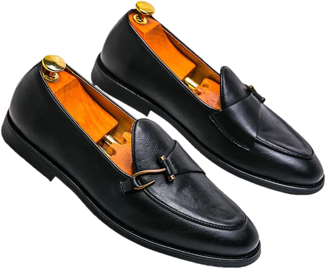 Кожаные лоферы SWZEC для мужчин, черный
Кожаные лоферы SWZEC для мужчин, черный