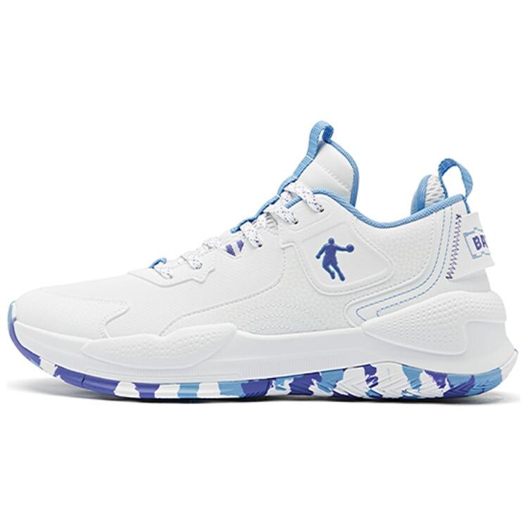Баскетбольные кроссовки Basketball Shoes Men Low-Top Qiaodan, цвет white / rhythm blue 
Баскетбольные кроссовки Basketball Shoes Men Low-Top Qiaodan, цвет white / rhythm blue