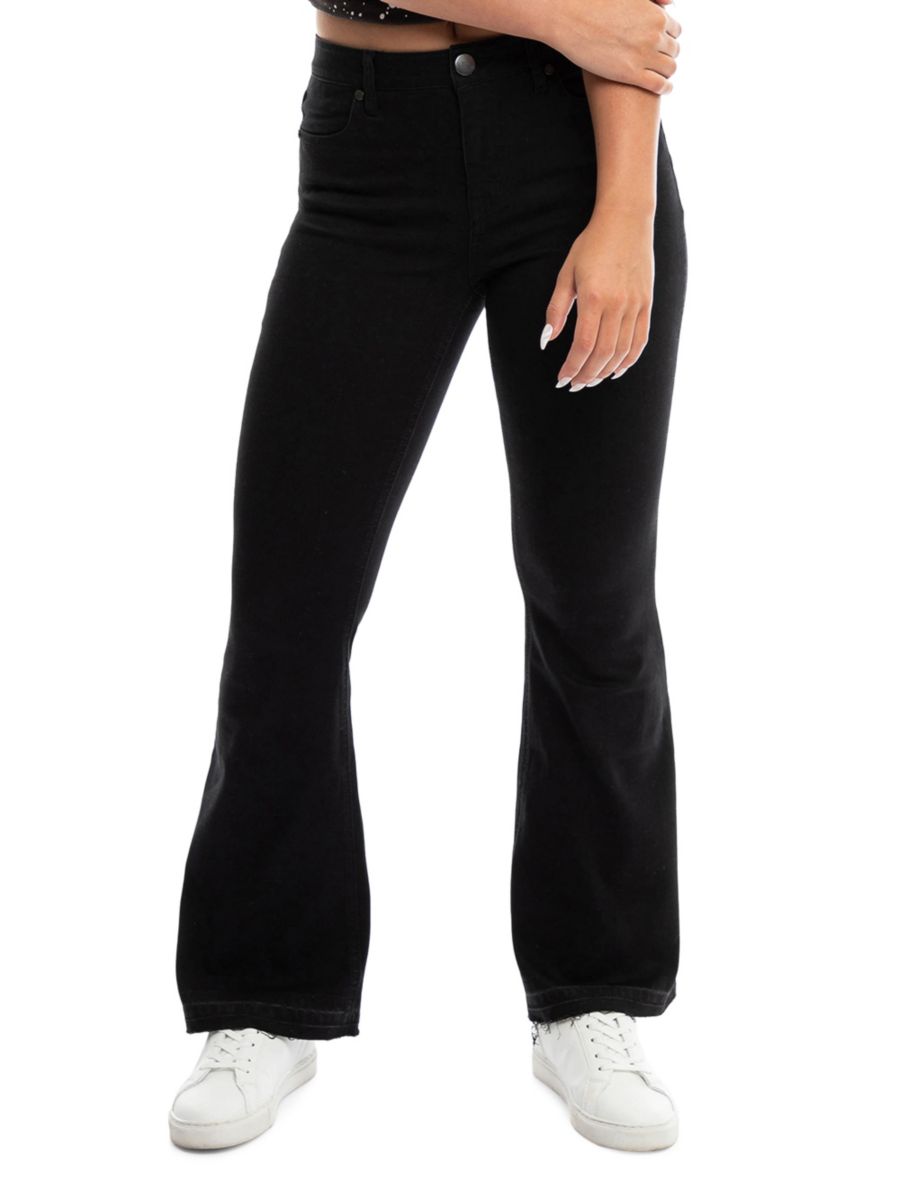 Джинсы-клеш с высокой талией Release Hem 1822 Denim, черный
Джинсы-клеш с высокой талией Release Hem 1822 Denim, черный