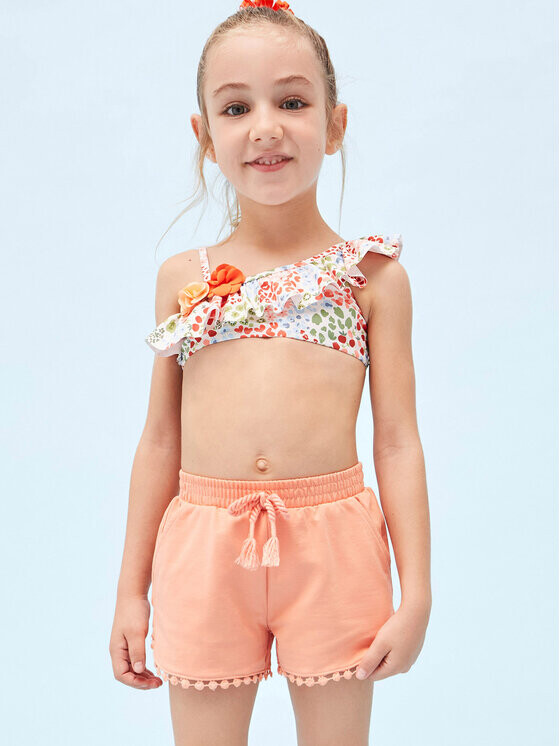 Тканевые шорты стандартного кроя Mayoral, оранжевый
Тканевые шорты стандартного кроя Mayoral, оранжевый