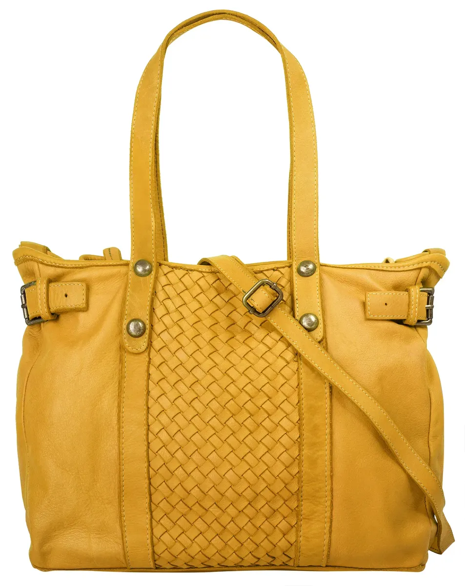 Шоппер Samantha Look, натуральная кожа, производство Италия, желтый
Шоппер Samantha Look, натуральная кожа, производство Италия, желтый