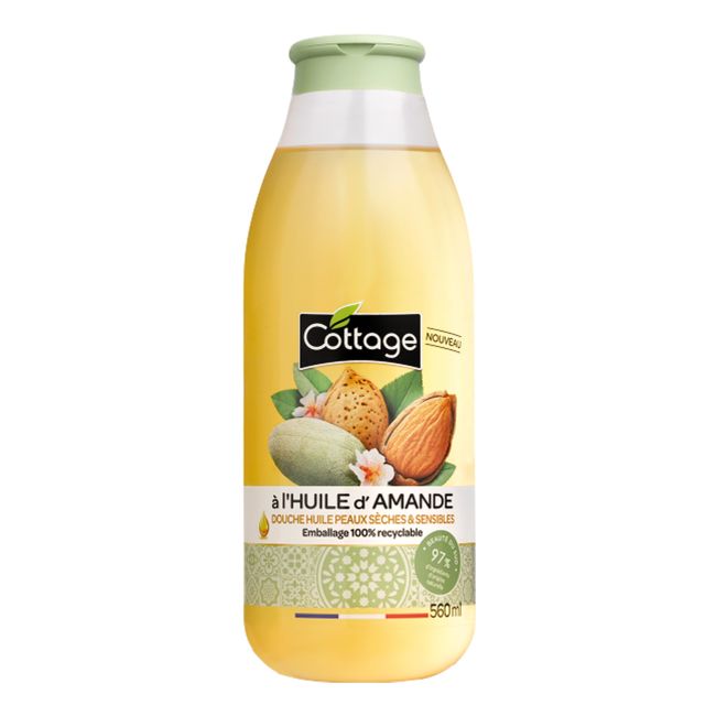 Миндальное масло для душа Cottage, 560 мл
Миндальное масло для душа Cottage, 560 мл