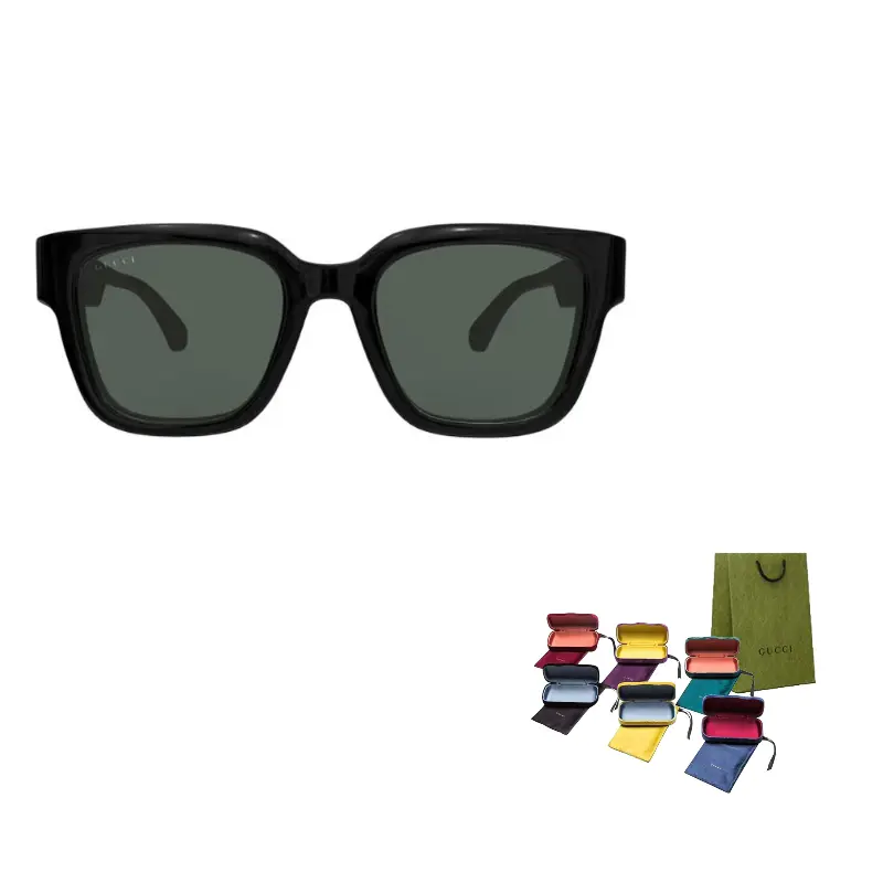 GUCCI Квадратные солнцезащитные очки с полной оправой, Vintage Jasper
GUCCI Квадратные солнцезащитные очки с полной оправой, Vintage Jasper