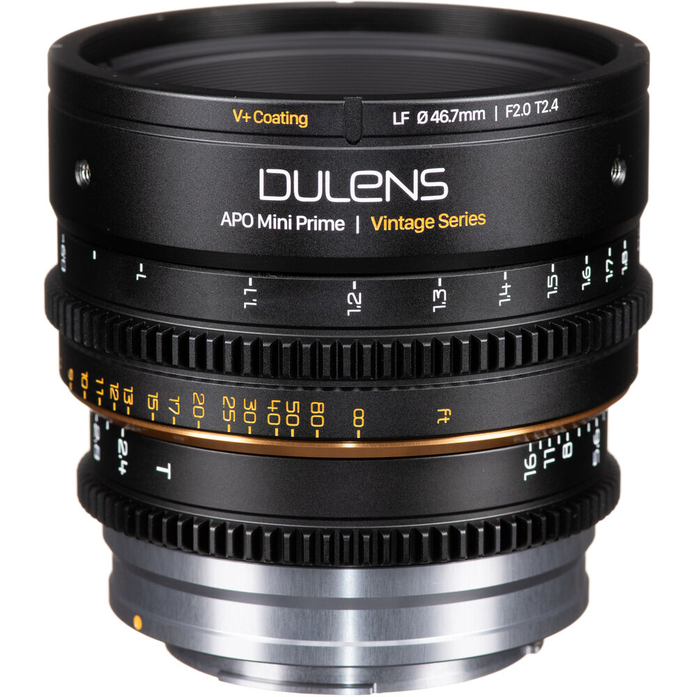 Объектив Dulens APO Mini Prime 85mm T2.4 (Canon EF, черный)
Объектив Dulens APO Mini Prime 85mm T2.4 (Canon EF, черный)
