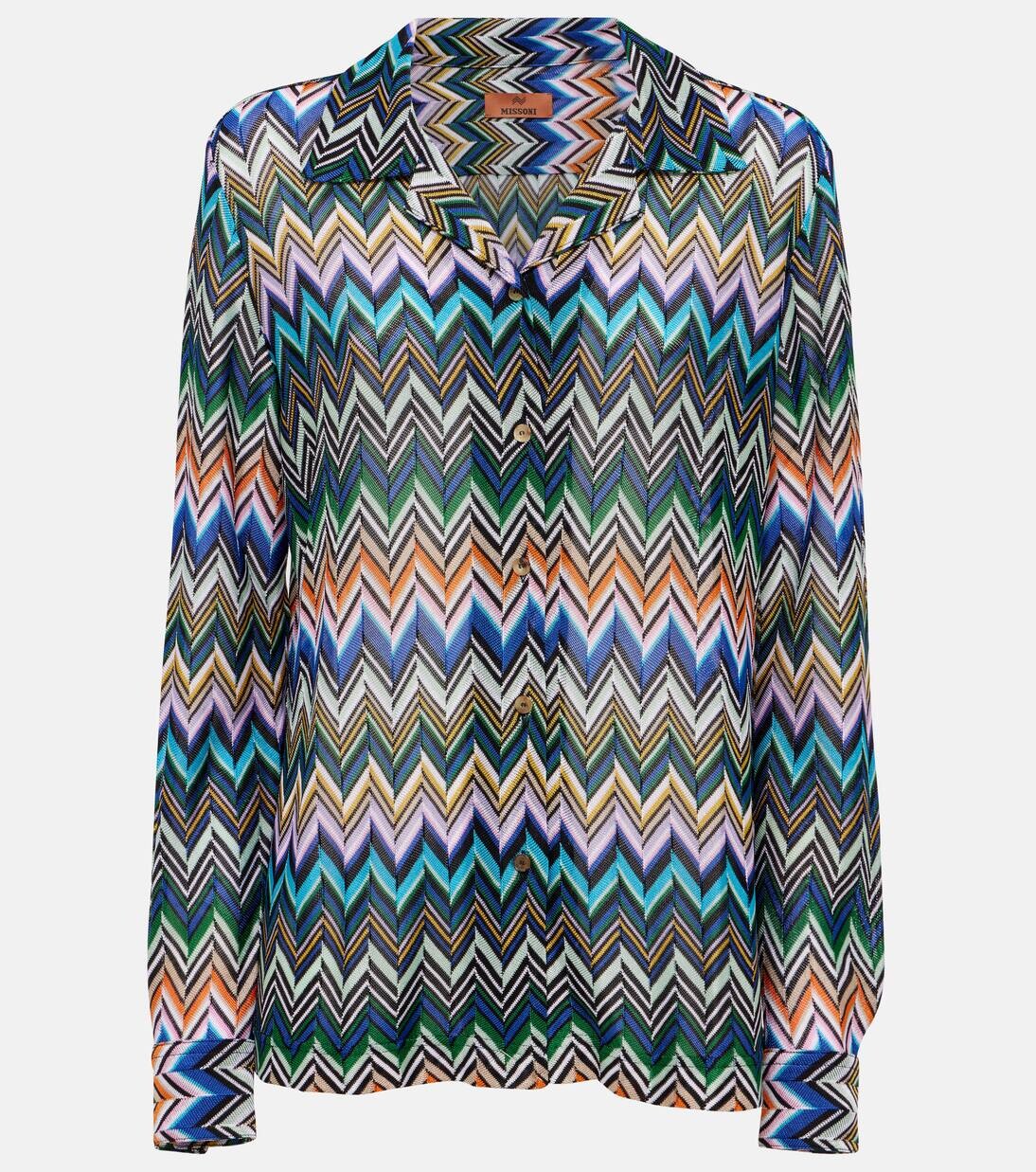 Футболка с узором «Зиг-Заг» Missoni, цвет multicolor with blue base
Футболка с узором «Зиг-Заг» Missoni, цвет multicolor with blue base