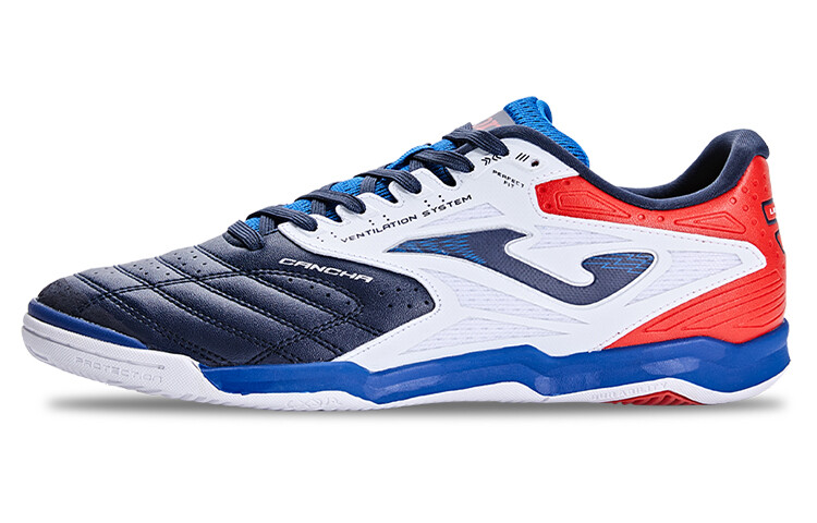 Футбольные бутсы мужские низкие синие/белые/красные Joma
Футбольные бутсы мужские низкие синие/белые/красные Joma