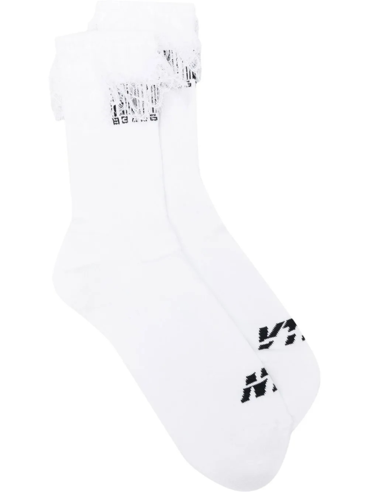 VTMNTS носки с кружевом и логотипом, белый
VTMNTS носки с кружевом и логотипом, белый