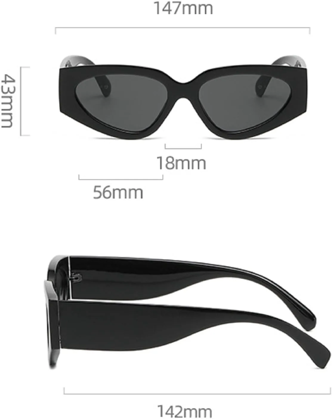 Солнцезащитные очки Melrose Y2k «кошачий глаз» для женщин, роскошные винтажные солнцезащитные очки в стиле ретро, защита от ультрафиолета UV400 601, Beige Tea
Солнцезащитные очки Melrose Y2k «кошачий глаз» для женщин, роскошные винтажные солнцезащитные очки в стиле ретро, защита от ультрафиолета UV400 601, Beige Tea