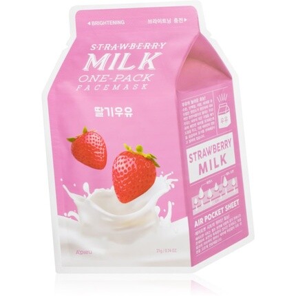 APIEU Strawberry Milk One Pack 21g Маска для лица A'pieu
APIEU Strawberry Milk One Pack 21g Маска для лица A'pieu