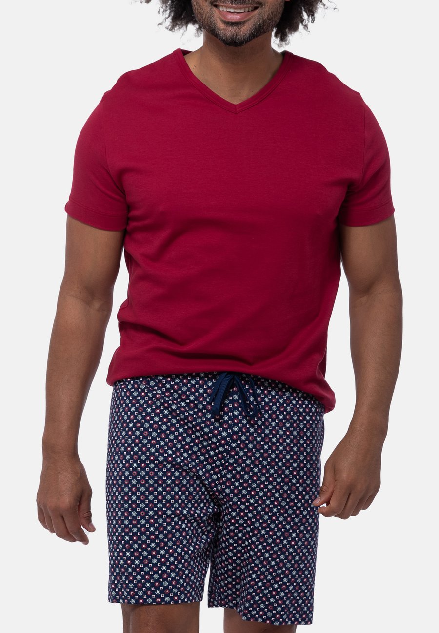 Пижамный комплект mey SET, Dunkelblau/Rot/Dark Blue
Пижамный комплект mey SET, Dunkelblau/Rot/Dark Blue