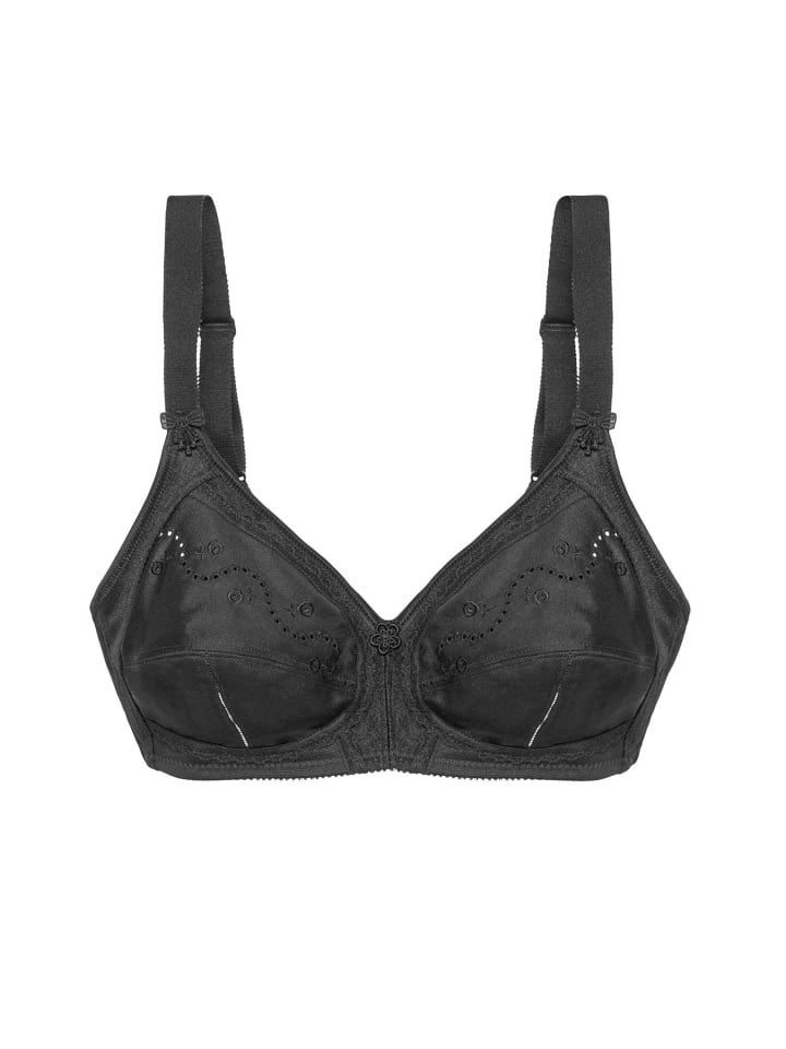 Triumph Беспроводной бюстгальтер Doreen + Cotton, черный
Triumph Беспроводной бюстгальтер Doreen + Cotton, черный