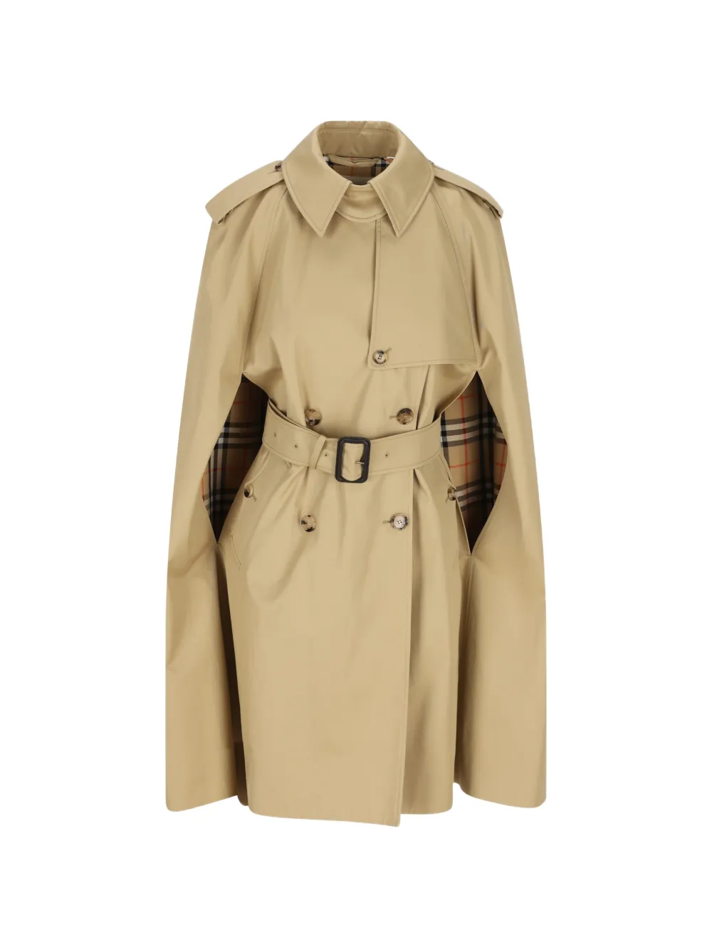 Пальто-накидка с поясом BURBERRY, бежевый
Пальто-накидка с поясом BURBERRY, бежевый