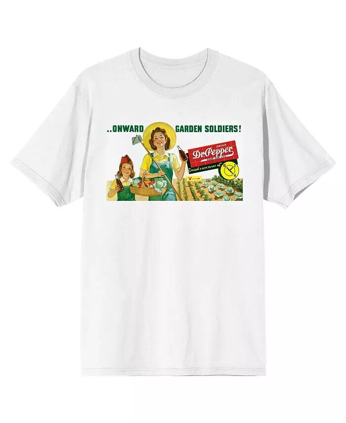 Мужская белая футболка Dr Pepper Onward Garden Soldiers Vintage Ad-3XL Yoo-hoo, белый
Мужская белая футболка Dr Pepper Onward Garden Soldiers Vintage Ad-3XL Yoo-hoo, белый