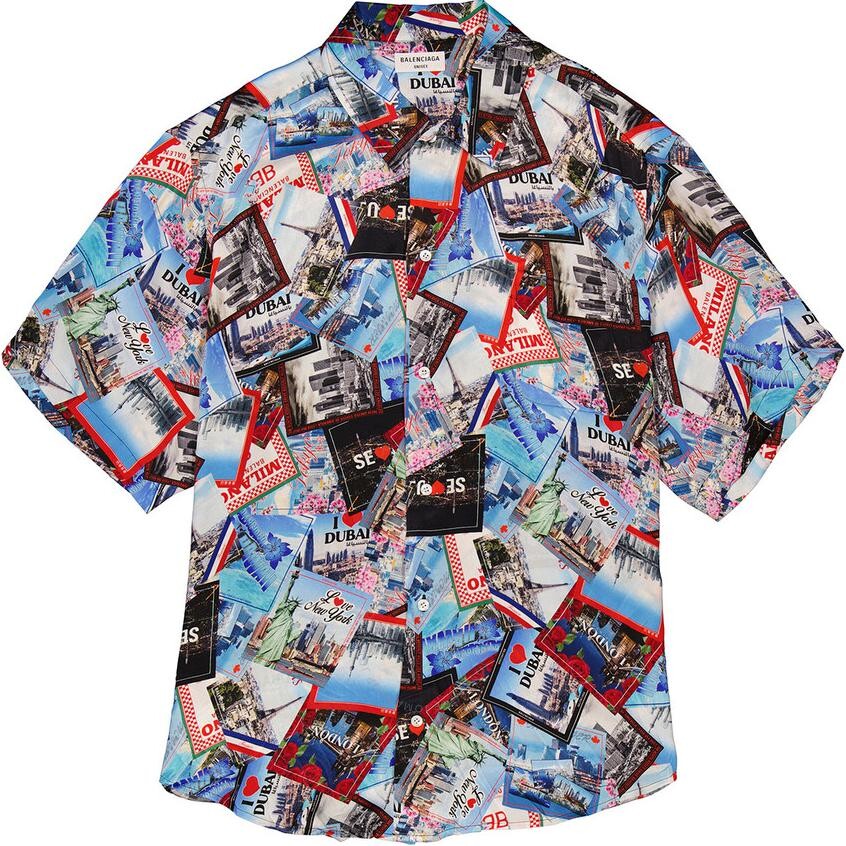 Рубашка женская многоцветная Balenciaga
Рубашка женская многоцветная Balenciaga