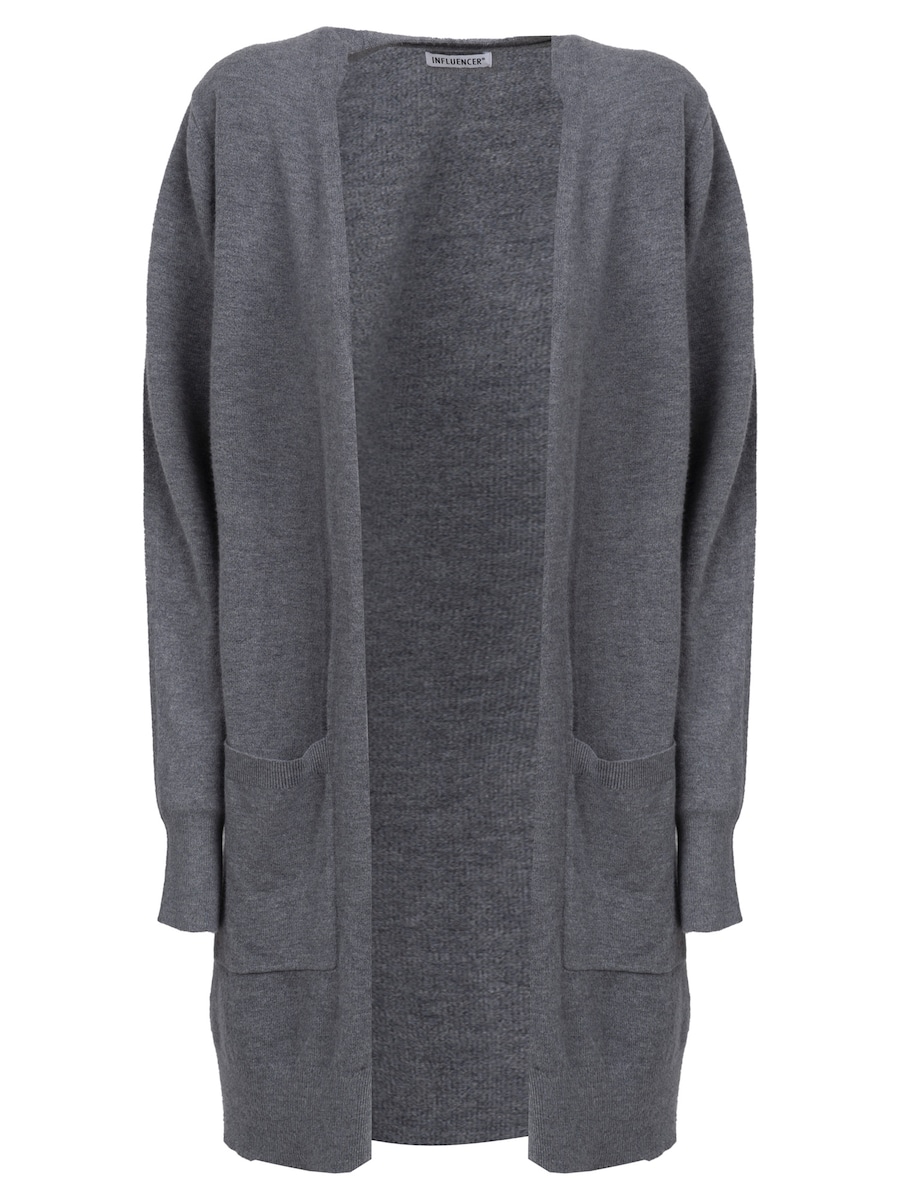 Вязаный кардиган Influencer, серый
Вязаный кардиган Influencer, серый