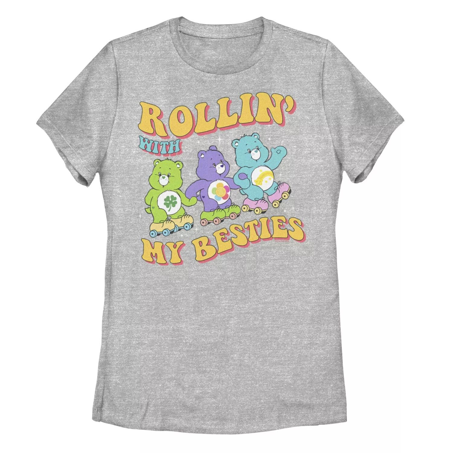 Футболка с изображением мишек Care Bears для юниоров "Rolling With My Besties" Licensed Character
Футболка с изображением мишек Care Bears для юниоров "Rolling With My Besties" Licensed Character