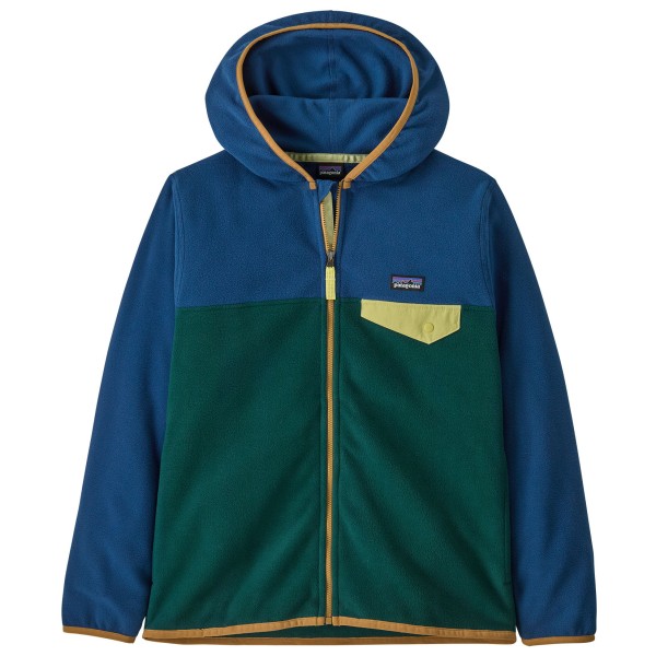 Детская флисовая куртка с микро-застежкой-молнией Patagonia, зеленый
Детская флисовая куртка с микро-застежкой-молнией Patagonia, зеленый
