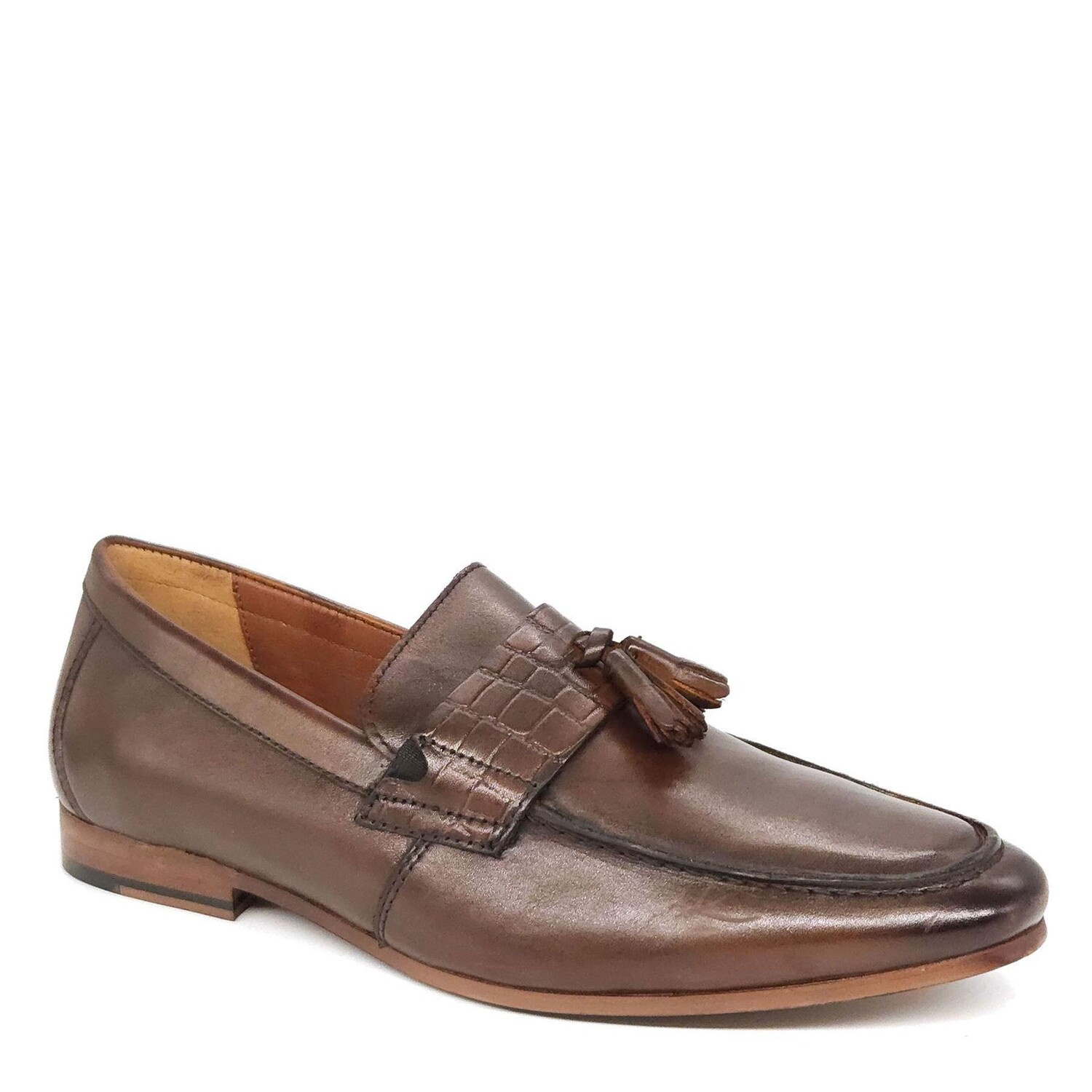 Кожаные лоферы Barking без шнуровки с кисточками HX London, коричневый
Кожаные лоферы Barking без шнуровки с кисточками HX London, коричневый