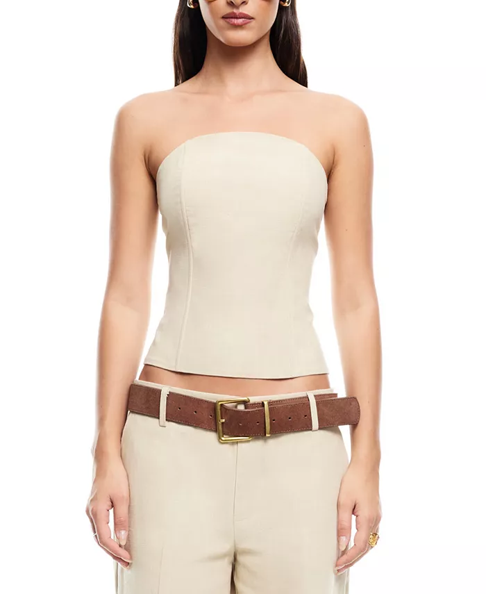 Женский топ без бретелек Untamed из хлопка Lioness, коричневый/бежевый
Женский топ без бретелек Untamed из хлопка Lioness, коричневый/бежевый