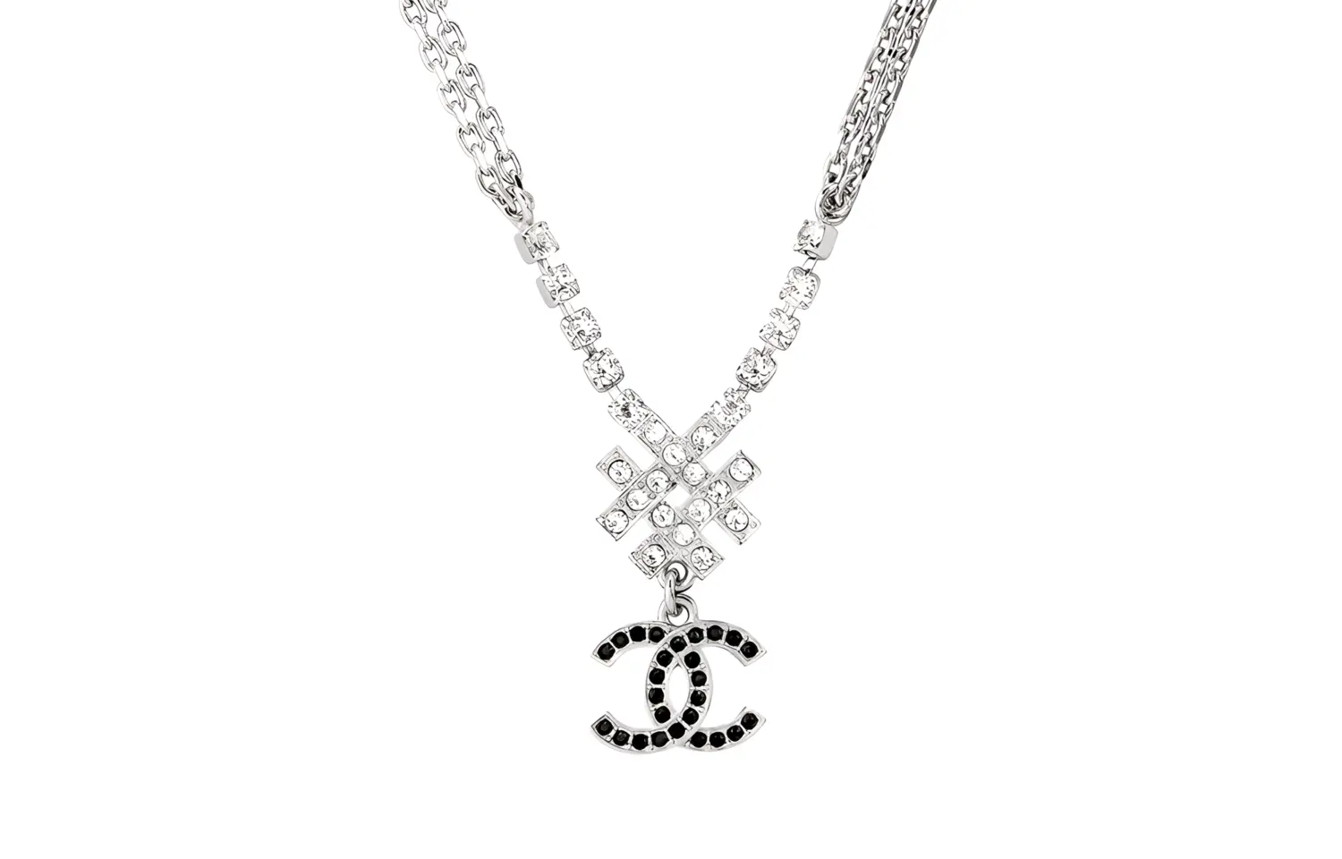 CHANEL Серебряное металлическое колье Women's Silver
CHANEL Серебряное металлическое колье Women's Silver