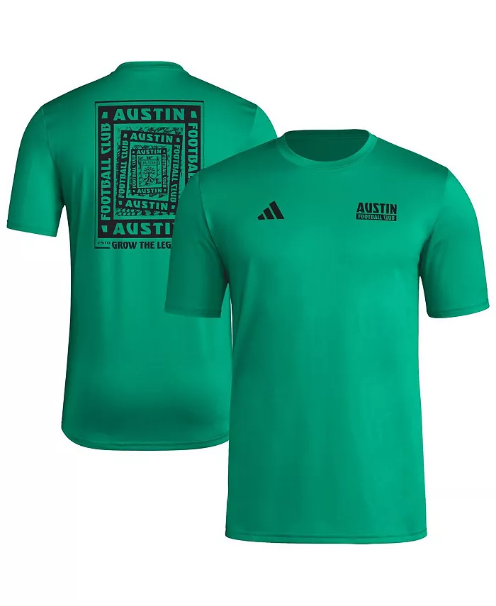 Мужская зеленая футболка Austin FC Local Wrap adidas
Мужская зеленая футболка Austin FC Local Wrap adidas