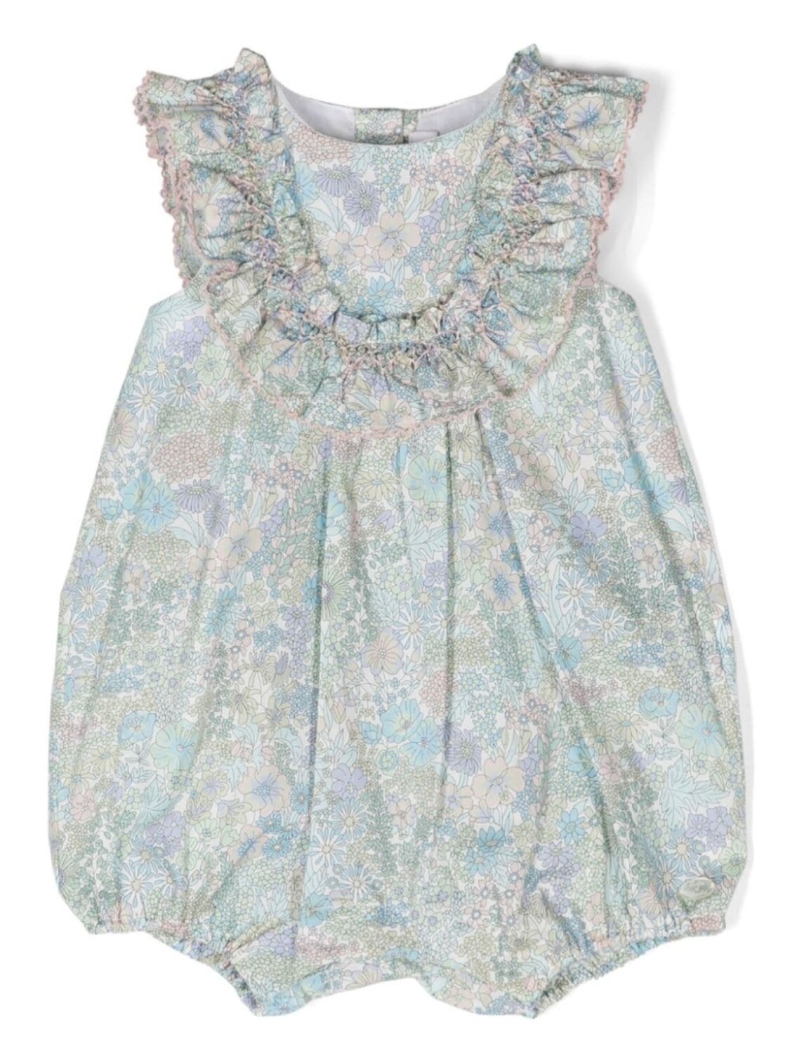 Tartine Et Chocolat ромпер с цветочным принтом, синий
Tartine Et Chocolat ромпер с цветочным принтом, синий