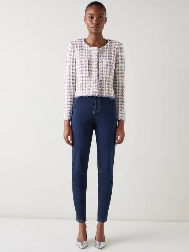 Текстурированный твидовый жакет Millie L.K.Bennett, Ivory/Multi
Текстурированный твидовый жакет Millie L.K.Bennett, Ivory/Multi