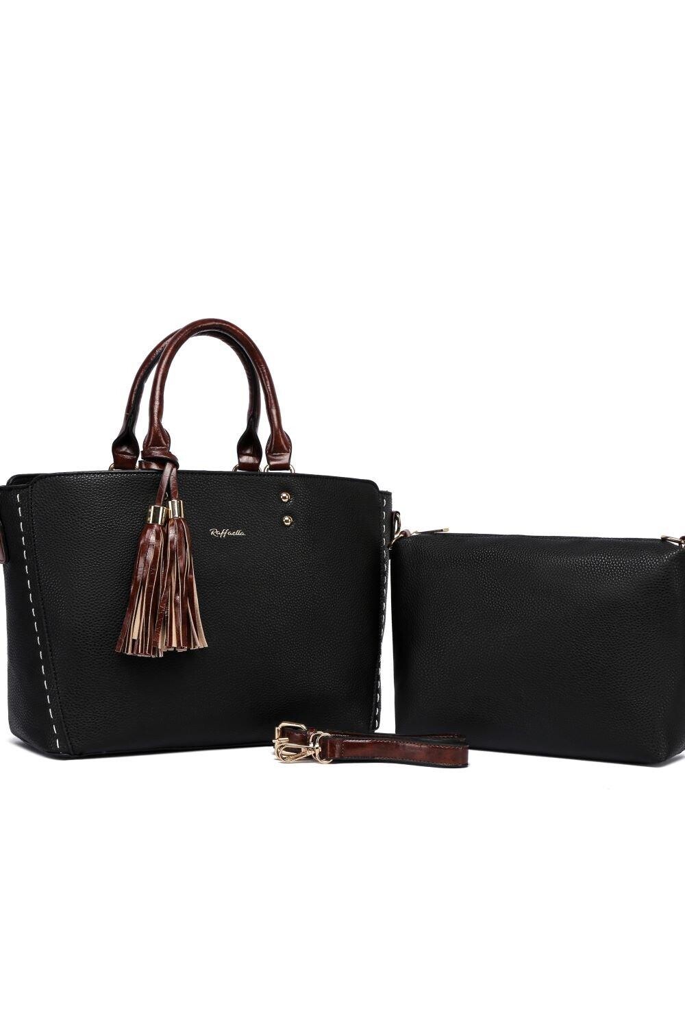 Сумочка с двумя ручками Raffaella, черный
Сумочка с двумя ручками Raffaella, черный