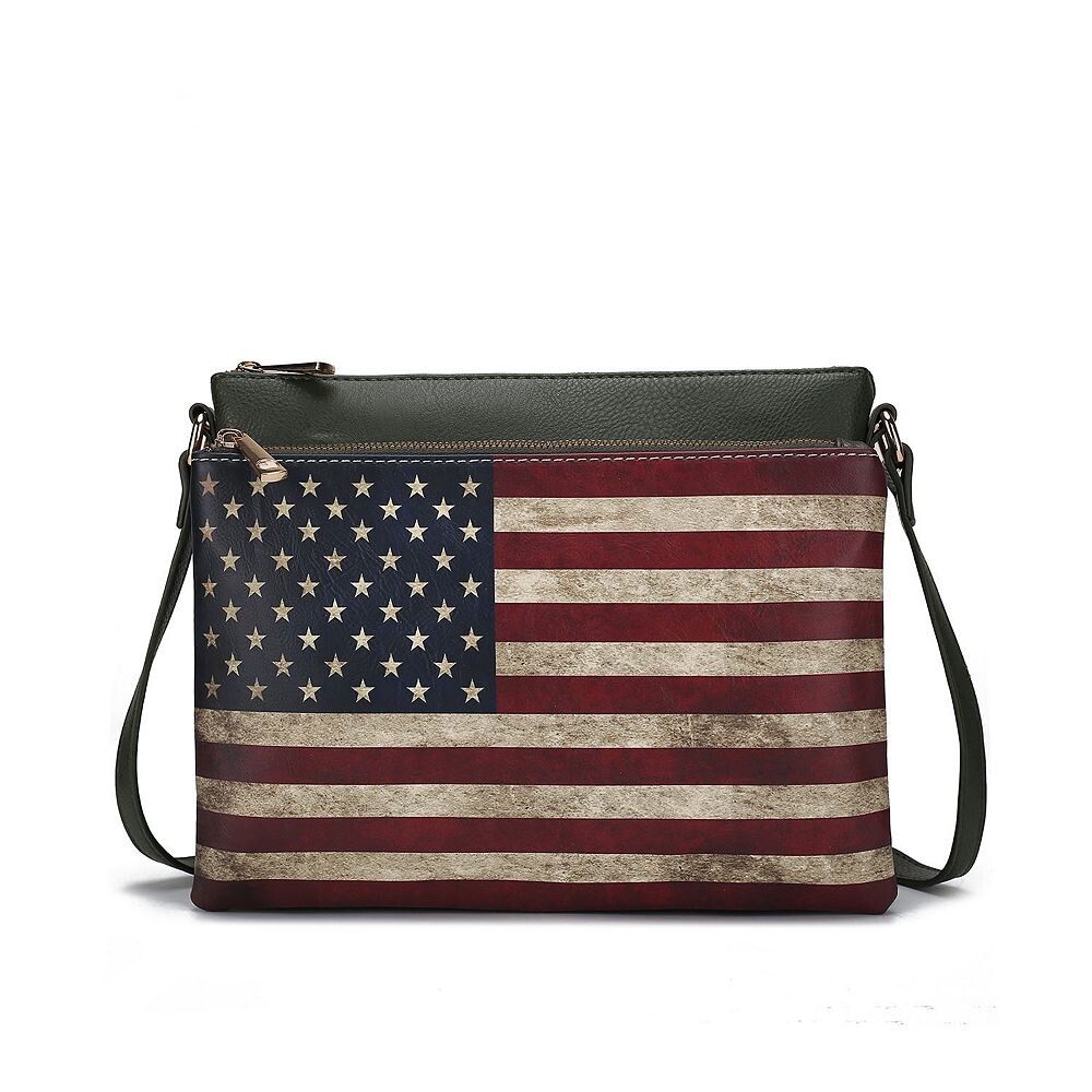 Коллекция Mkf Женская сумка через плечо Madeline из веганской кожи с принтом флага от Mia K MKF Collection, зеленый
Коллекция Mkf Женская сумка через плечо Madeline из веганской кожи с принтом флага от Mia K MKF Collection, зеленый