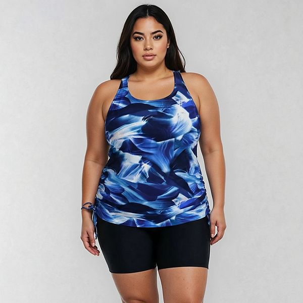 Женский топ-танкини Maya с встроенным бюстгальтером и черные плавательные шорты до середины бедра Calypsa Llc, Navy Wave, Черный, Женский топ-танкини Maya с встроенным бюстгальтером и черные плавательные шорты до середины бедра Calypsa Llc, Navy Wave
Женский топ-танкини Maya с встроенным бюстгальтером и черные плавательные шорты до середины бедра Calypsa Llc, Navy Wave, Черный, Женский топ-танкини Maya с встроенным бюстгальтером и черные плавательные шорты до середины бедра Calypsa Llc, Navy Wave