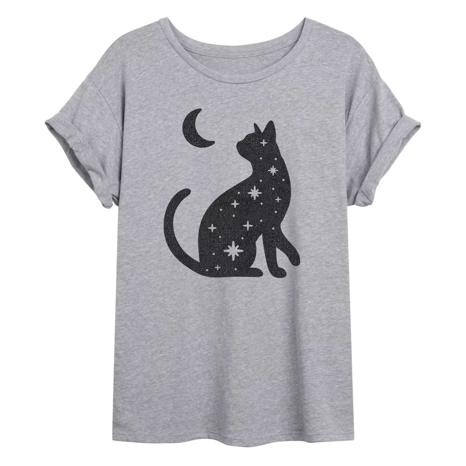 Детская футболка большого размера с рисунком Celestial Black Cat Licensed Character
Детская футболка большого размера с рисунком Celestial Black Cat Licensed Character