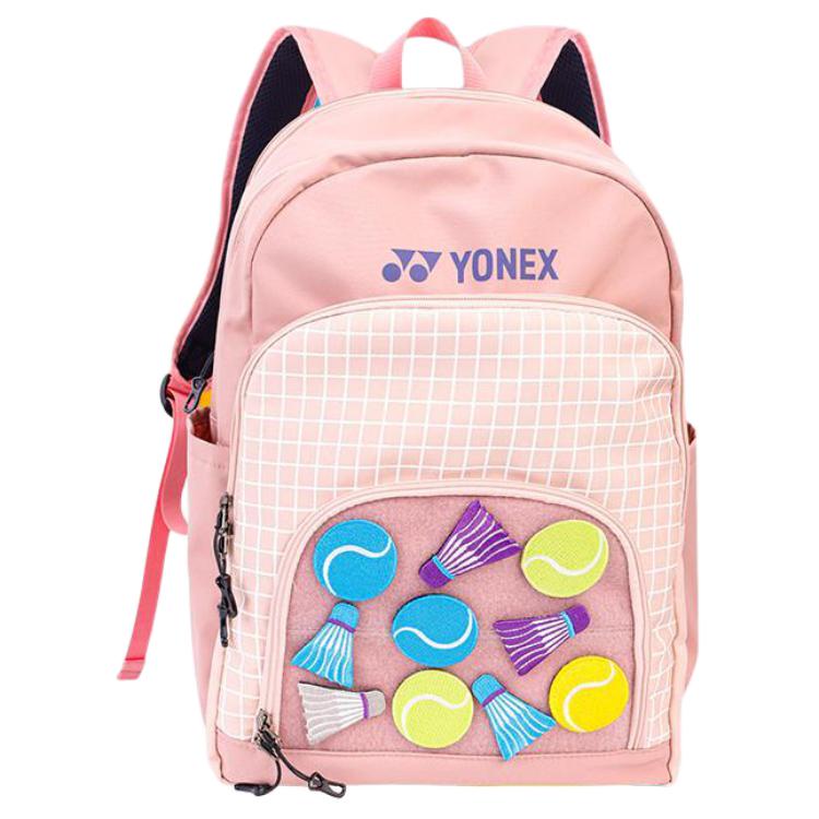 Тканевый рюкзак унисекс разноцветный YONEX, розовый
Тканевый рюкзак унисекс разноцветный YONEX, розовый