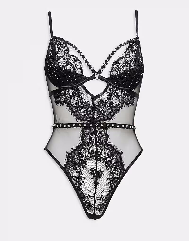 Боди в черном Ann Summers
Боди в черном Ann Summers