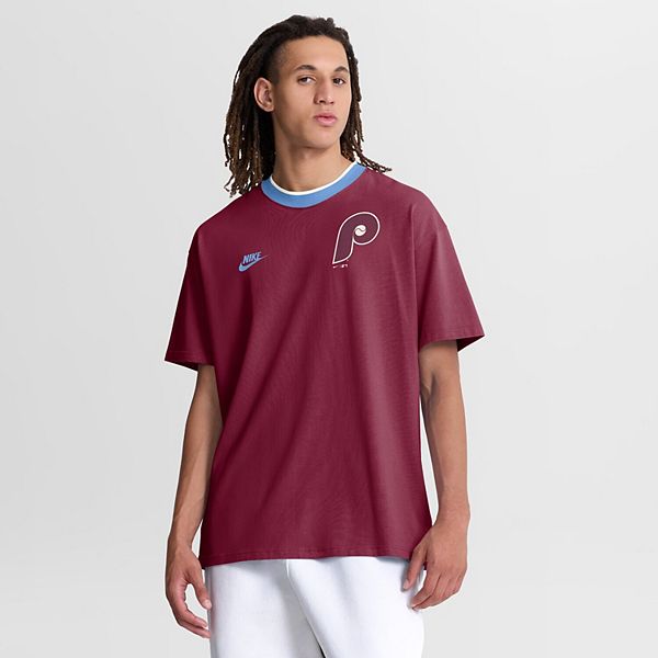 Мужская бордовая футболка philadelphia phillies cooperstown collection ringer Nike
Мужская бордовая футболка philadelphia phillies cooperstown collection ringer Nike