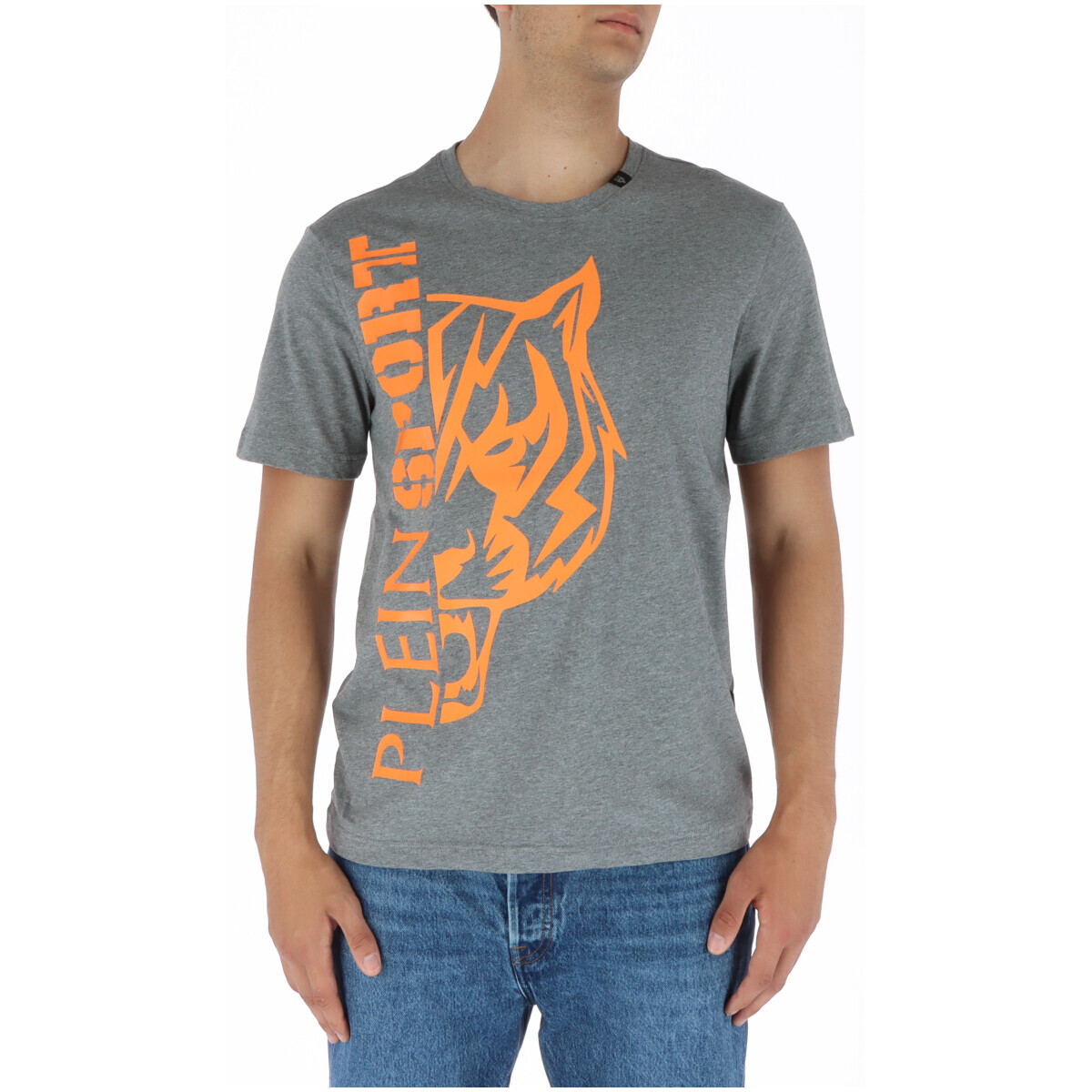 Футболка мужская Plein Sport с принтом тигра, серый
Футболка мужская Plein Sport с принтом тигра, серый