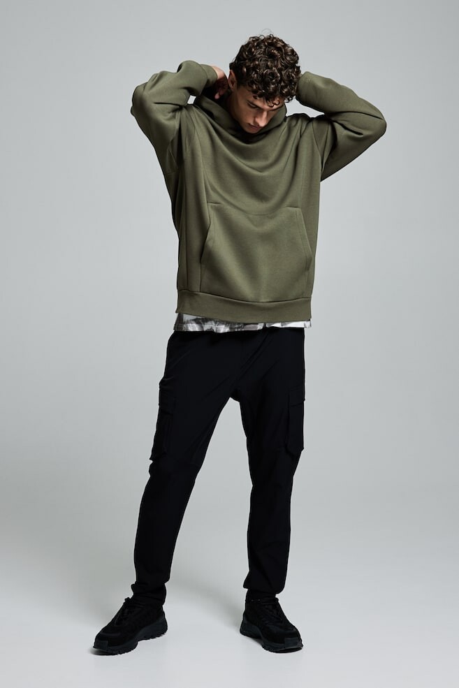 Спортивная толстовка из драймува свободного кроя H&M, зеленый
Спортивная толстовка из драймува свободного кроя H&M, зеленый