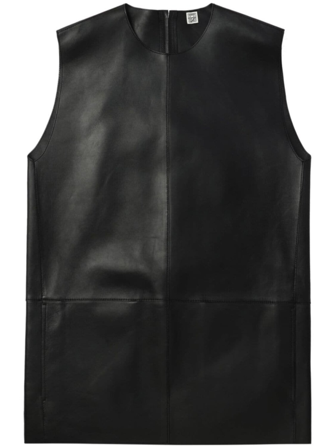 TOTEME кожаный топ без рукавов, черный
TOTEME кожаный топ без рукавов, черный