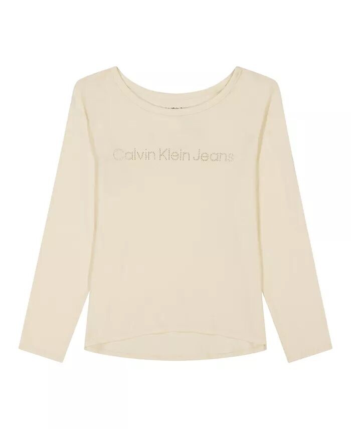 Футболка с длинными рукавами и логотипом Big Girls Dot Calvin Klein, коричневый/бежевый
Футболка с длинными рукавами и логотипом Big Girls Dot Calvin Klein, коричневый/бежевый