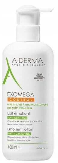 Смягчающее молочко, 400 мл A-Derma, Exomega Control
Смягчающее молочко, 400 мл A-Derma, Exomega Control
