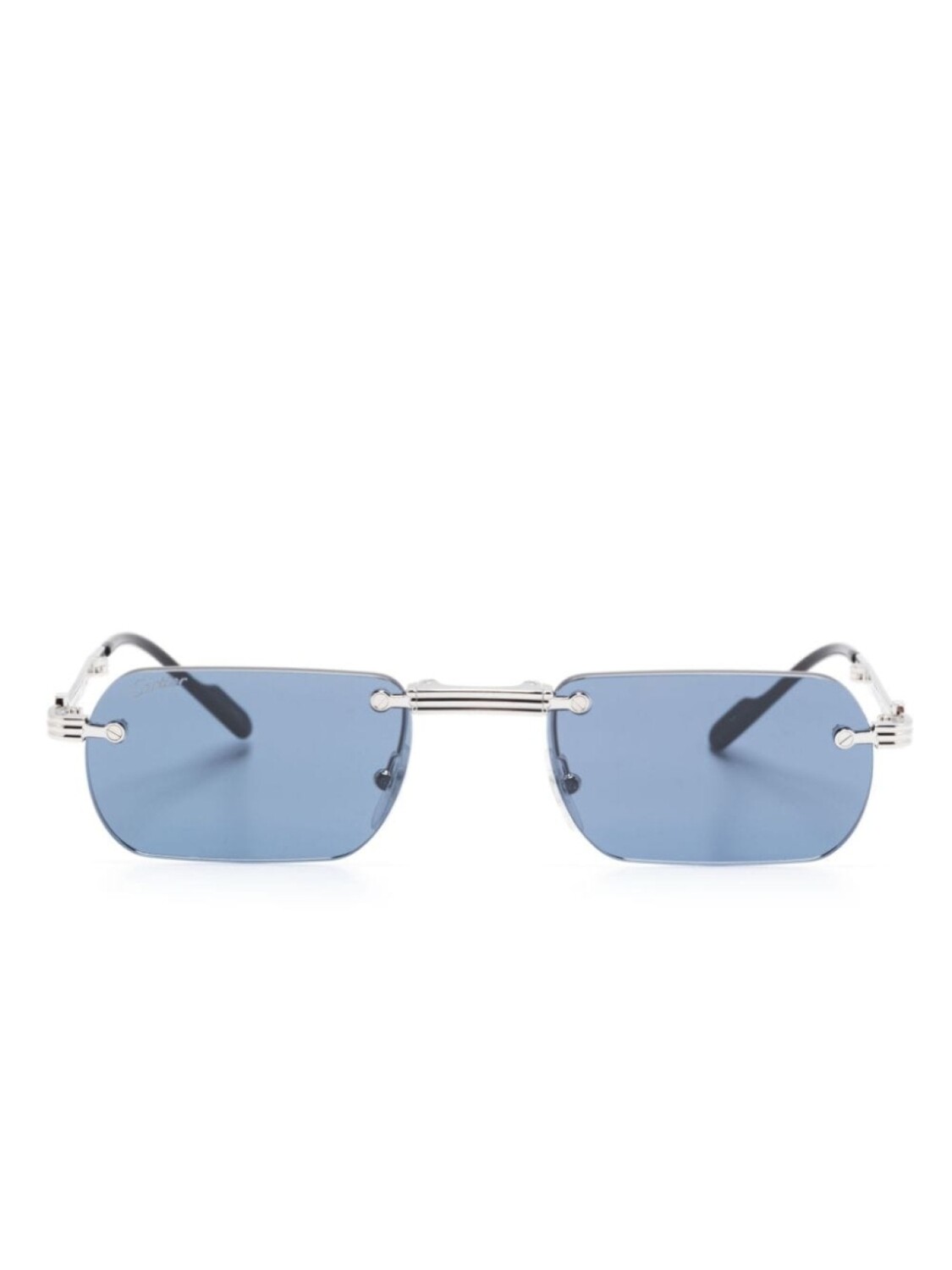 Cartier Eyewear солнцезащитные очки в прямоугольной оправе, серый
Cartier Eyewear солнцезащитные очки в прямоугольной оправе, серый