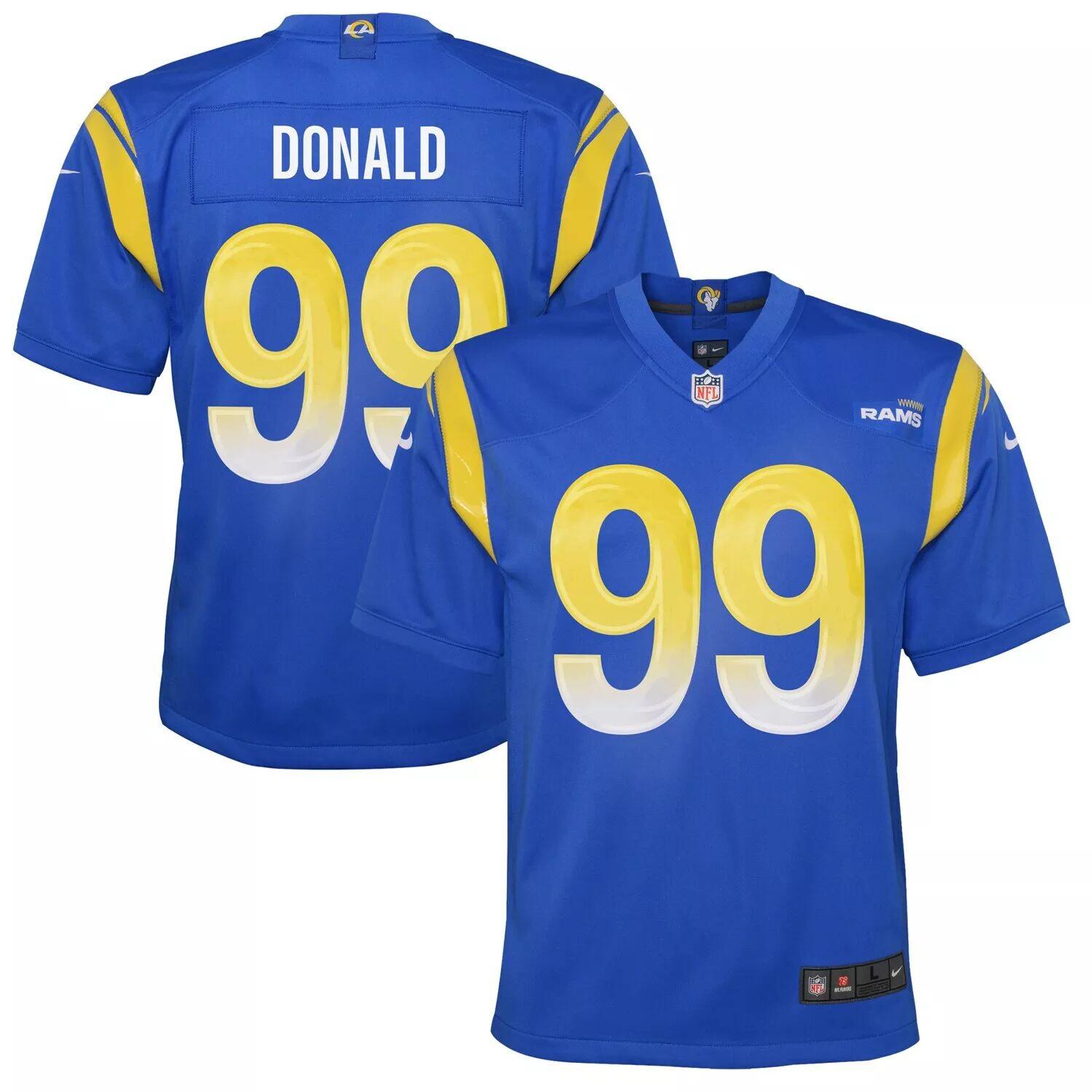 Молодежная игровая майка Nike Aaron Donald Royal Los Angeles Rams Nike
Молодежная игровая майка Nike Aaron Donald Royal Los Angeles Rams Nike