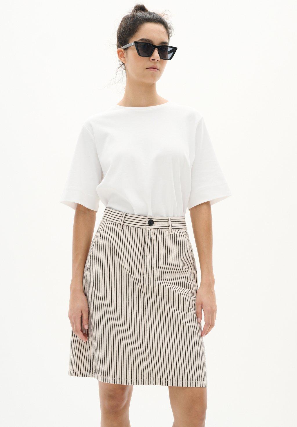 Юбка из денима BAIIW InWear, слоновая кость
Юбка из денима BAIIW InWear, слоновая кость