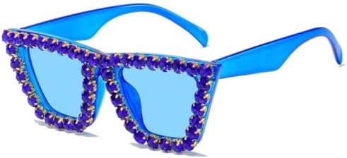 Солнцезащитные очки с блестками и стразами для женщин, винтажные, сверкающие, с кристаллами и бриллиантами, модель «подиумные очки», размер c5, один размер MTZJH, One Color
Солнцезащитные очки с блестками и стразами для женщин, винтажные, сверкающие, с кристаллами и бриллиантами, модель «подиумные очки», размер c5, один размер MTZJH, One Color