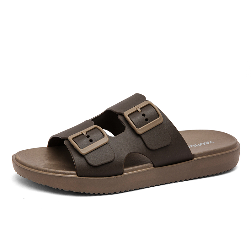 Мужские сандалии-слайдеры из ЭВА, тихие, нескользящие, устойчивые к запахам и истиранию CariteSport, Brown
Мужские сандалии-слайдеры из ЭВА, тихие, нескользящие, устойчивые к запахам и истиранию CariteSport, Brown