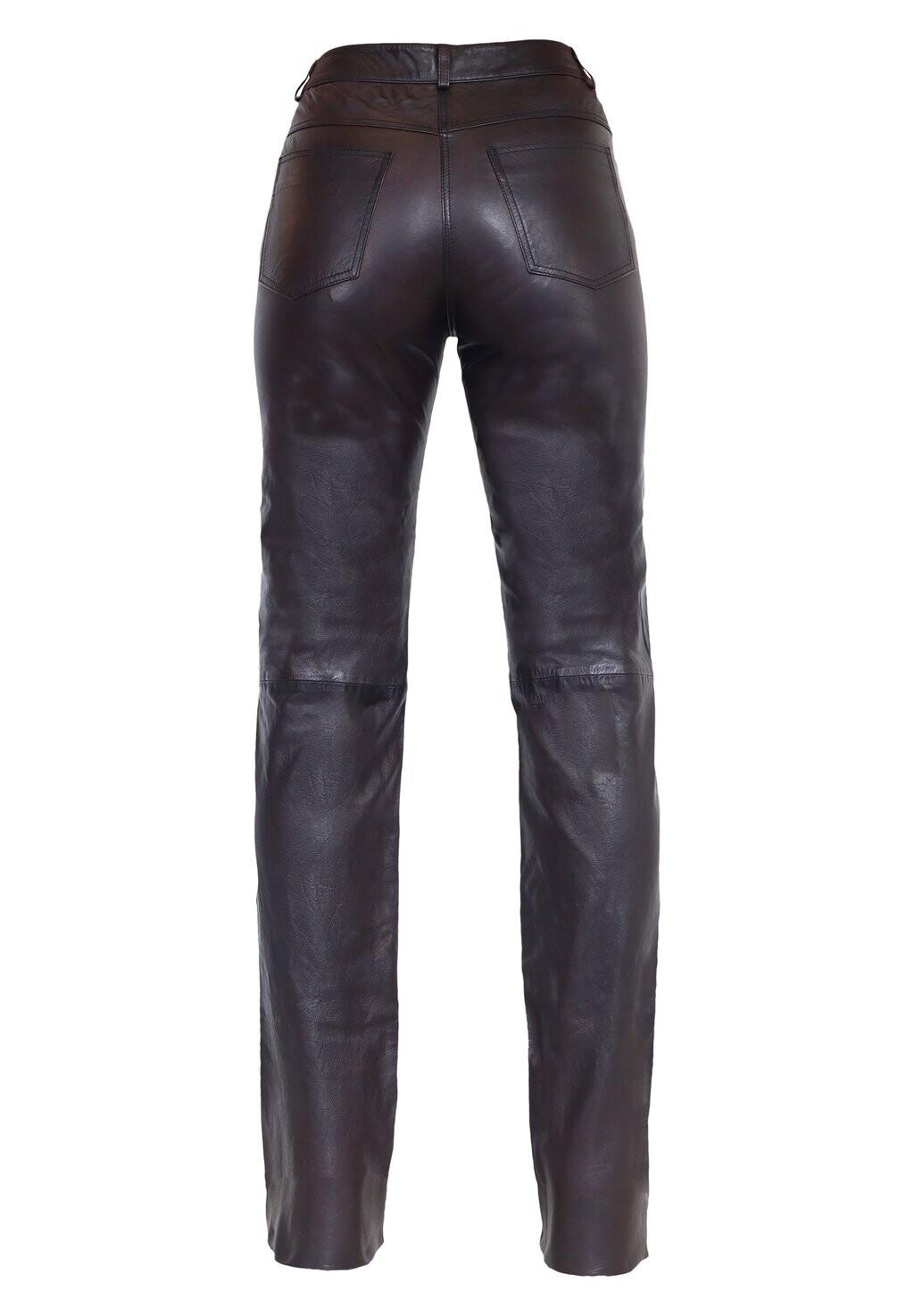Кожаные брюки Ricano, коричневый
Кожаные брюки Ricano, коричневый