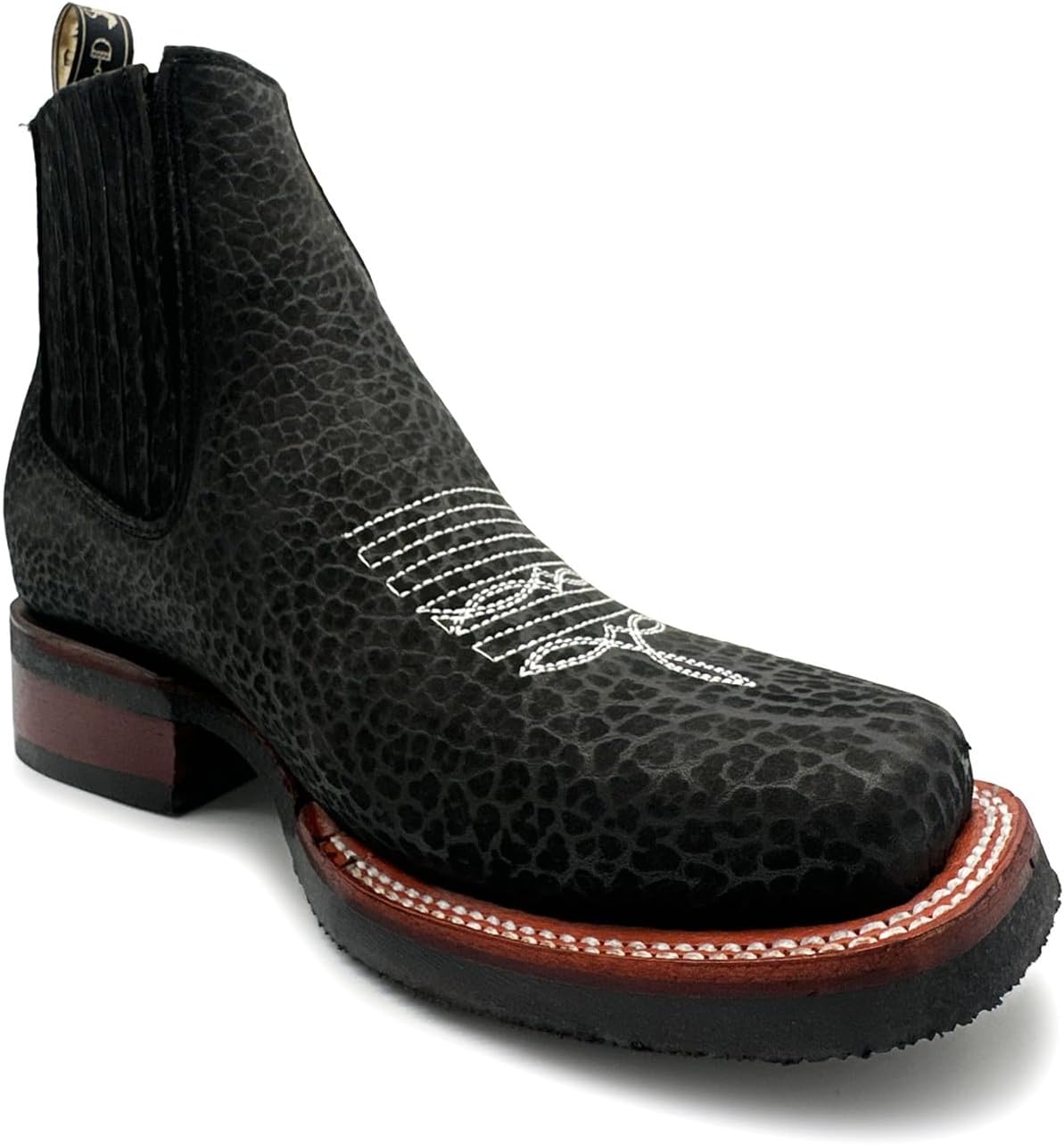 Кожаные мужские ботинки Western Shops с низким голенищем, с квадратным носком, Cuello Toro, ковбойские западные ботинки The Western Shops, черный
Кожаные мужские ботинки Western Shops с низким голенищем, с квадратным носком, Cuello Toro, ковбойские западные ботинки The Western Shops, черный