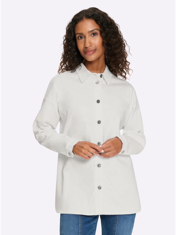 Джинсовая блузка цвета экрю Heine
Джинсовая блузка цвета экрю Heine